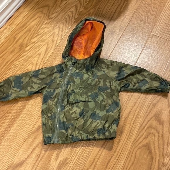 JOE Fresh Baby Camo Full Zip Jacket with Hood  (3-6 Months) Springtime - Picture 1 of 11